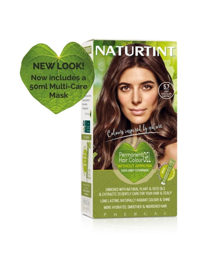 Naturtint Permanent Hair Colour Gel 5.7 Light Chocolate Chestnut – 170ml