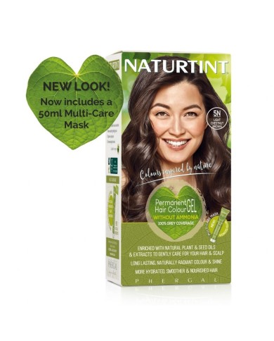 Naturtint Permanent Hair Colour Gel 5N Light Chestnut Brown – 170ml