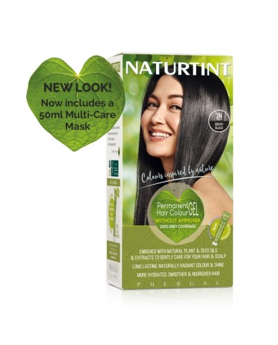 Naturtint Permanent Hair Colour Gel 1N Ebony Black – 170ml