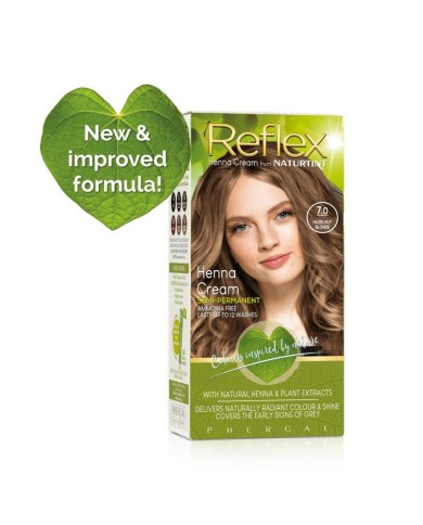 Reflex Semi-Permanent Henna Cream 7.0 Hazelnut Blonde – 110ml