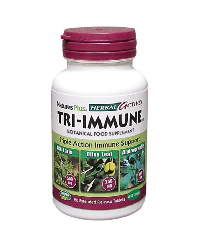 Nature's Plus Herbal Actives Tri-Immune Extended Release 60 Tablets