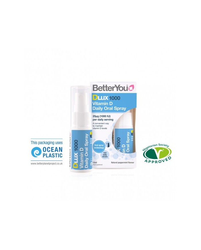 BetterYou Dlux 1000 15ml oral spray