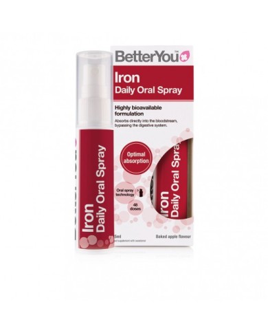 BetterYou iron daily oral spray 15ml