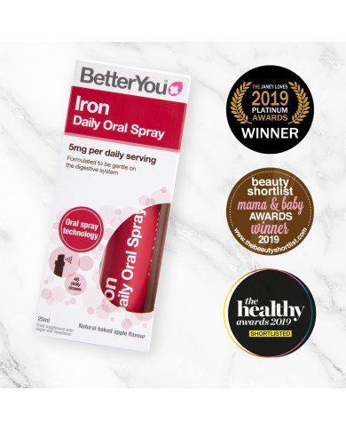 BetterYou iron daily oral spray 15ml