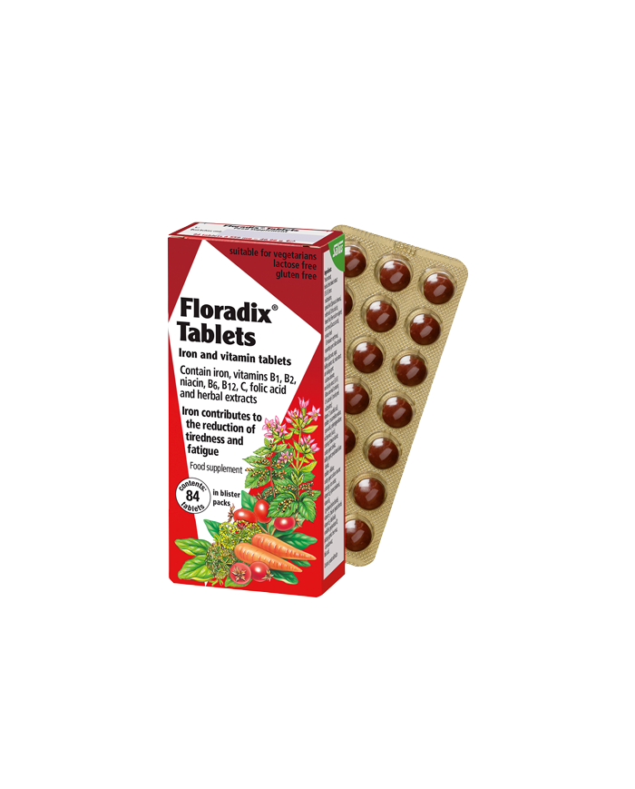 Floradix Tablets 84 Tabs