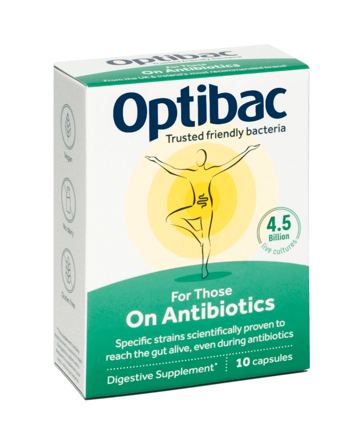 OptiBac For Those on Antibiotics 10 Capsules