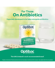 OptiBac For Those on Antibiotics 10 Capsules