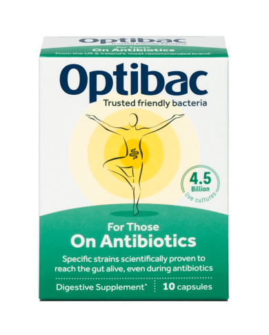 OptiBac For Those on Antibiotics 10 Capsules