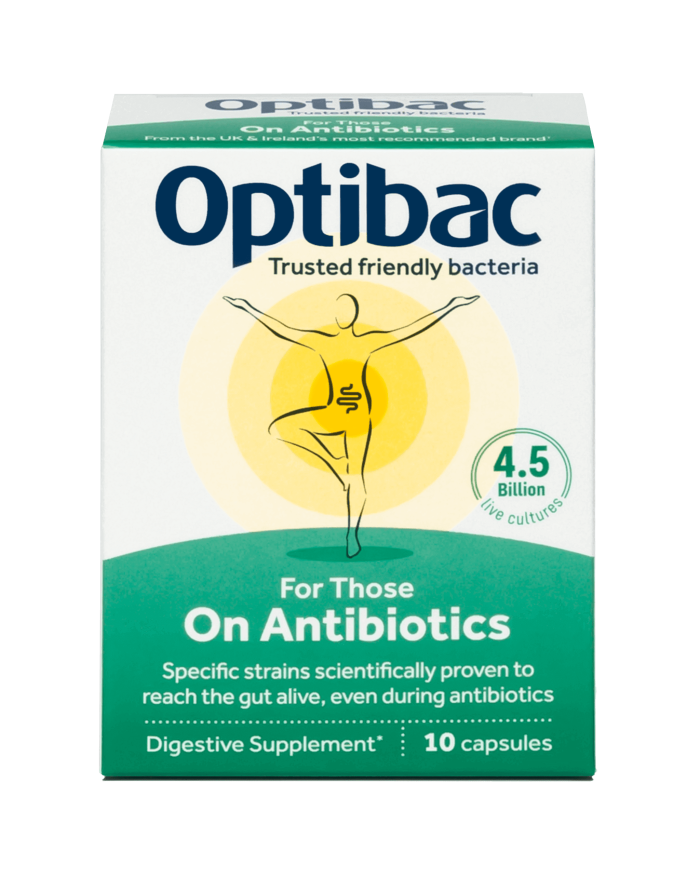 OptiBac For Those on Antibiotics 10 Capsules