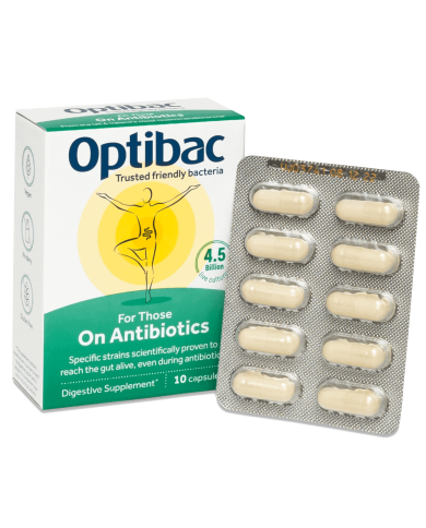 OptiBac For Those on Antibiotics 10 Capsules