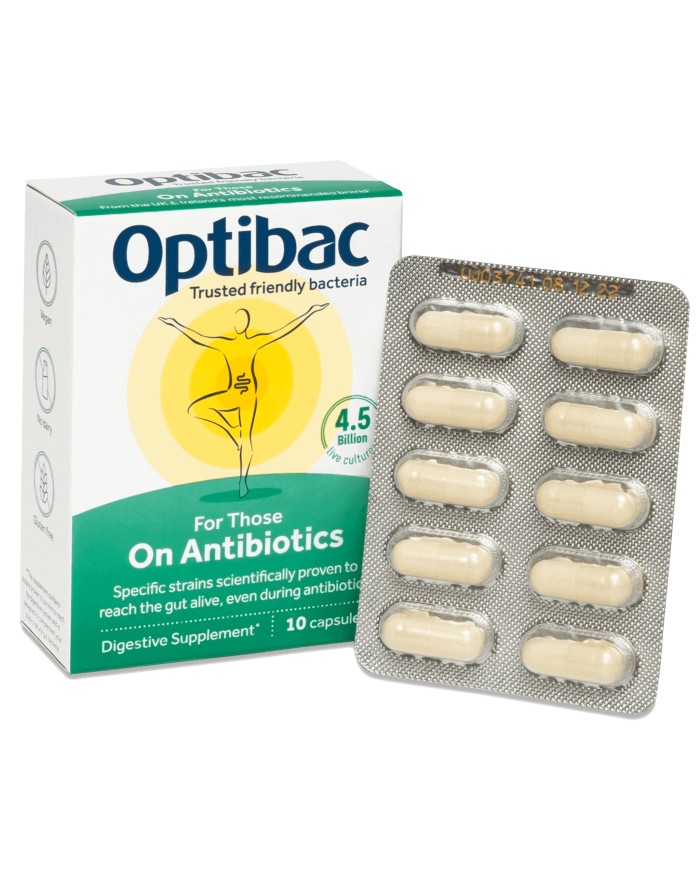 OptiBac For Those on Antibiotics 10 Capsules