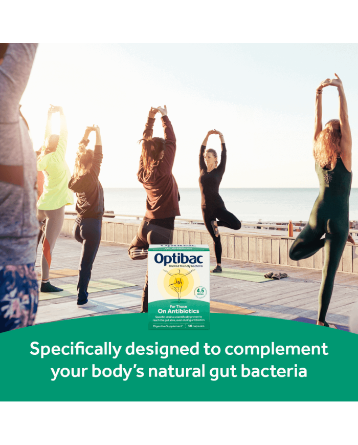 OptiBac For Those on Antibiotics 10 Capsules