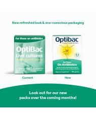 OptiBac For Those on Antibiotics 10 Capsules
