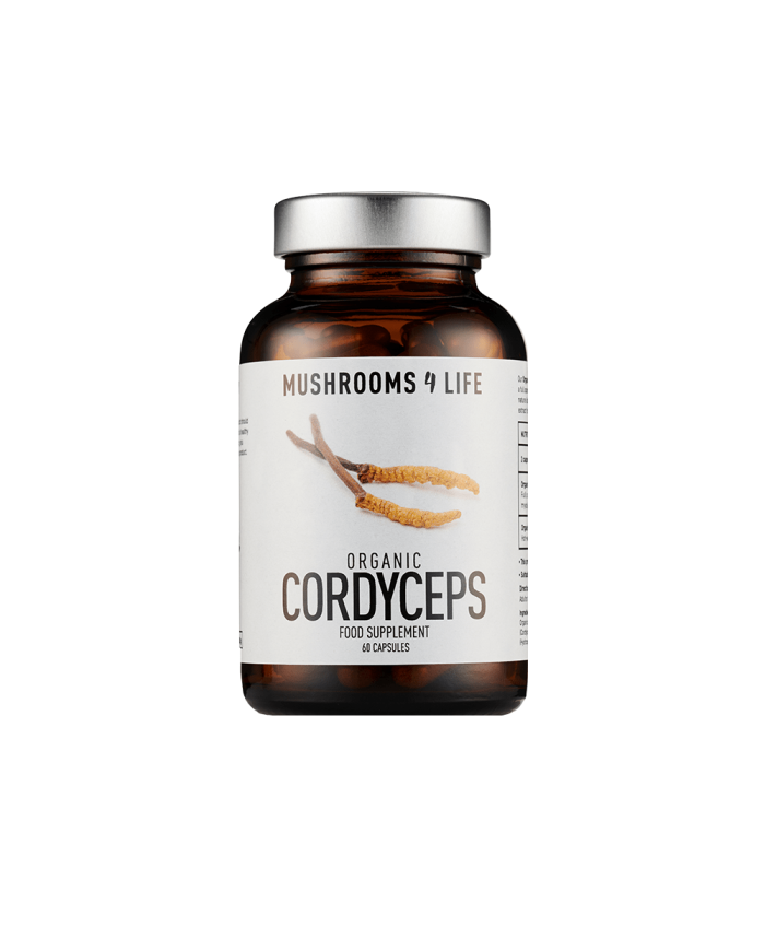 Mushrooms 4 Life Organic Cordyceps Mushroom - 60 Capsules