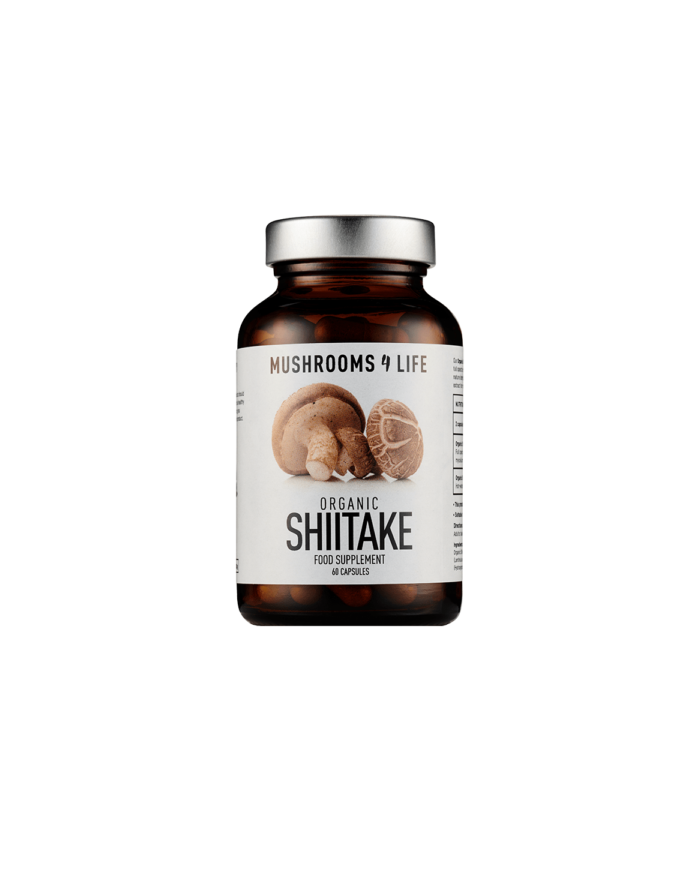 Mushrooms 4 Life Organic Shiitake 60 Capsules