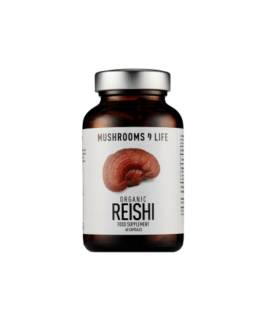 Mushrooms 4 Life Organic Reishi - 60 Capsules