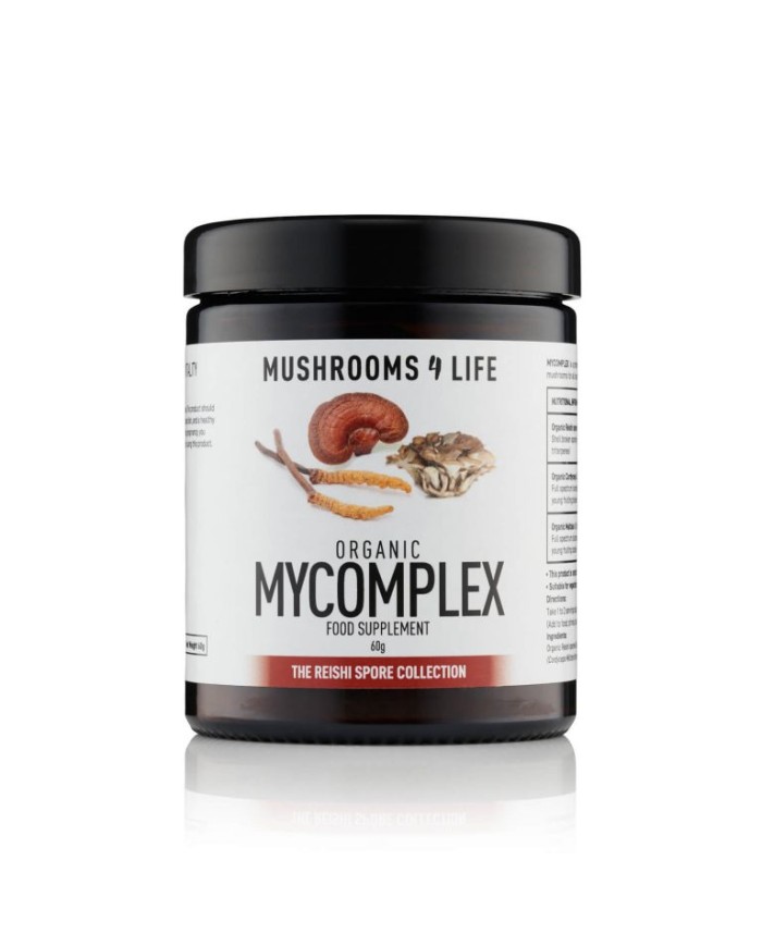 Mushrooms 4 Life Organic Mycomplex Powder 60g