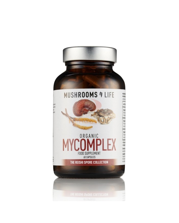 Mushrooms 4 Life Organic Mycomplex 60 Capsules