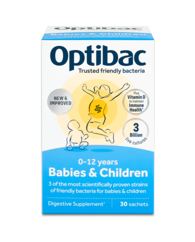 OptiBac For Babies  Children - 10 & 30 sachets