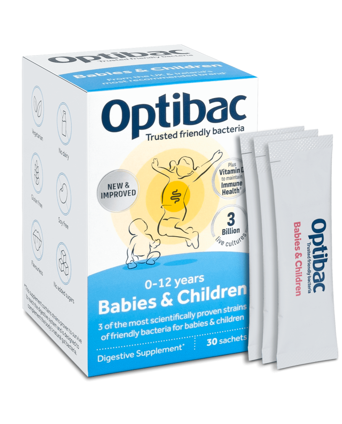OptiBac For Babies  Children - 10 & 30 sachets