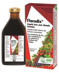 Floradix Liquid Iron and Vitamin Formula 250ml & 500ml