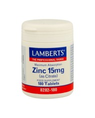 Lamberts Zinc 15mg (as Citrate) 90 &180 Tabs