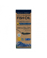Wiley's Finest Wild Alaskan Fish Oil Peak Omega-3 - 125ml (25 serving)
