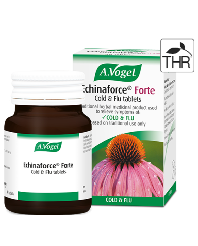 A.Vogel Echinaforce Forte Cold & Flu tablets to relieve symptoms of colds and flu, 40 tablets