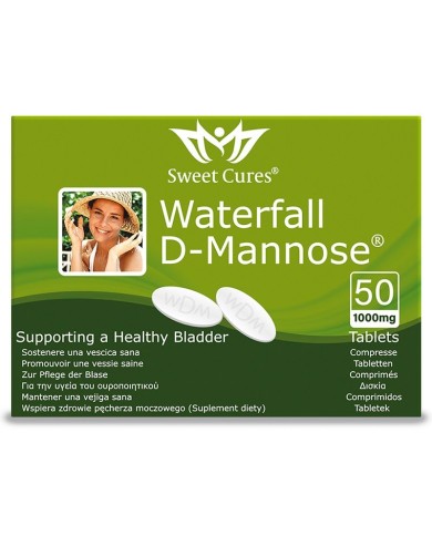 Waterfall D-Mannose 100 Tablets 500mg