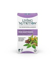 Living Nutrition Organic Fermented True Adaptogens Caps 60