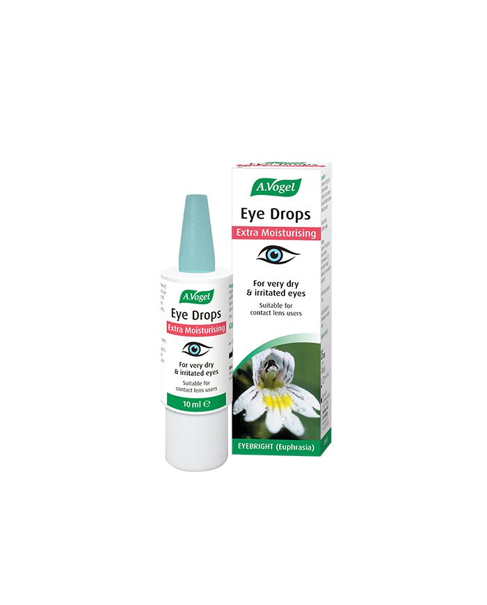 A.Vogel Eye Drops Extra Moisturising with Euphrasia & Hyaluronic acid for very dry and irritated eyes, 10ml