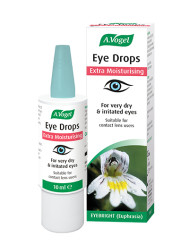 A.Vogel Eye Drops Extra Moisturising with Euphrasia & Hyaluronic acid for very dry and irritated eyes, 10ml