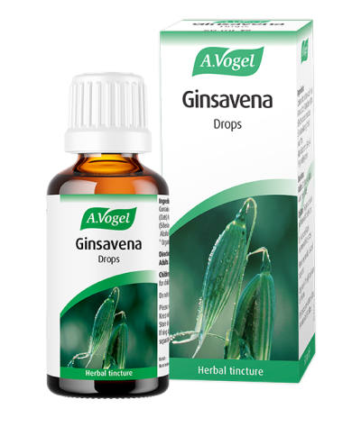 A.vogel Ginsavena 50ml drops Extract of freshly harvested Avena sativa herb and Eleutherococcus