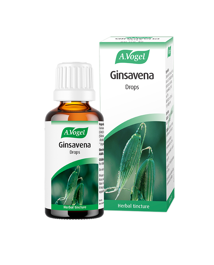 A.vogel Ginsavena 50ml drops Extract of freshly harvested Avena sativa herb and Eleutherococcus