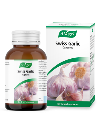 A.vogel  Garlic capsules Extract of Swiss Garlic oil 150cap EXP 06/2022