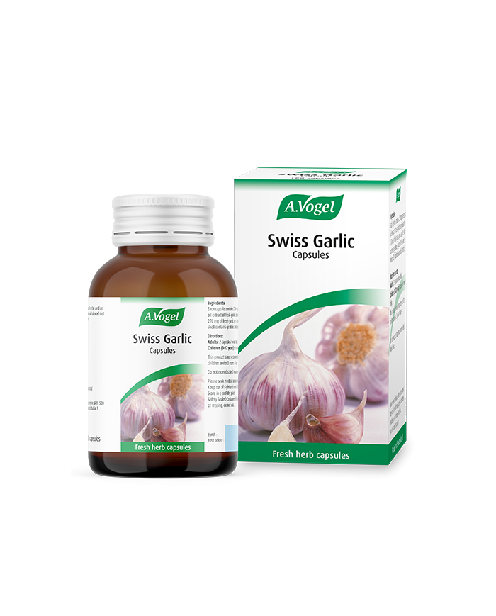 A.vogel  Garlic capsules Extract of Swiss Garlic oil 150cap EXP 06/2022