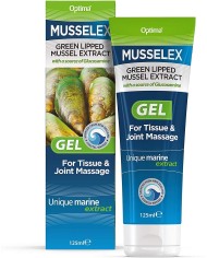 Optima Musselflex Gel Green Lipped Mussel Extract with Glucosamine 125ml