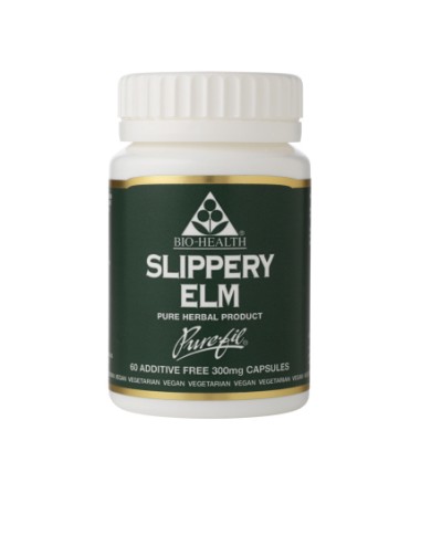 Bio-Health Slippery Elm 300mg (Ulmus Fulva) 60s & 120s
