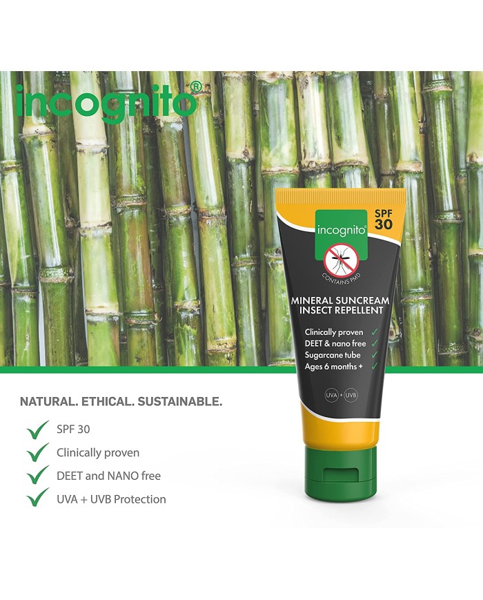 incognito Suncream Insect Repellent - SPF30 100ml