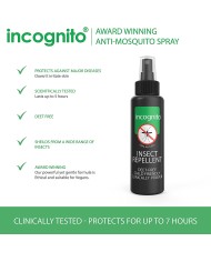 incognito Insect Repellent Spray 100ml - Natural, DEET free formula