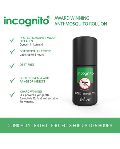 incognito Insect Repellent Roll on 50 ml