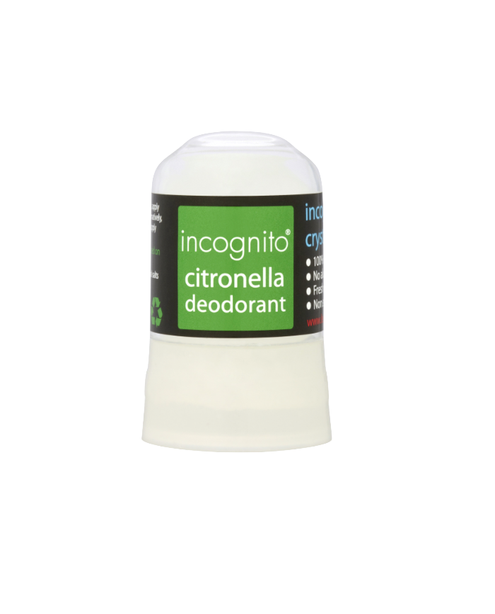 incognito Natural Crystal Citronella Deodorant 64g