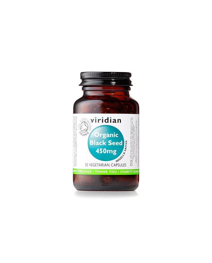 Viridian Organic Black Seed Capsules