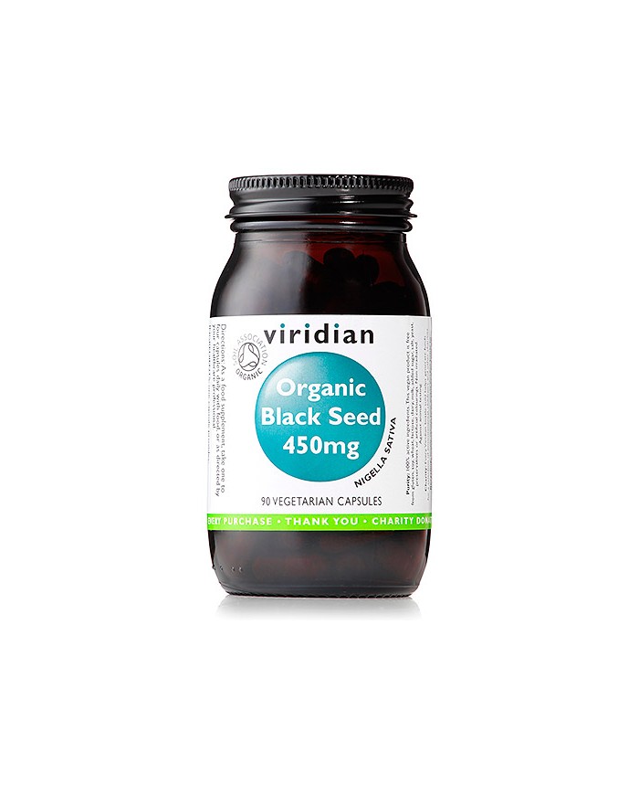 Viridian Organic Black Seed Capsules