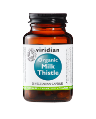 Viridian Organic Milk Thistle - 30s & 150s x 400mg Vegicaps