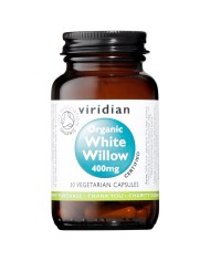 Viridian Organic White Willow - 400mg - 30 & 90 Vegicaps