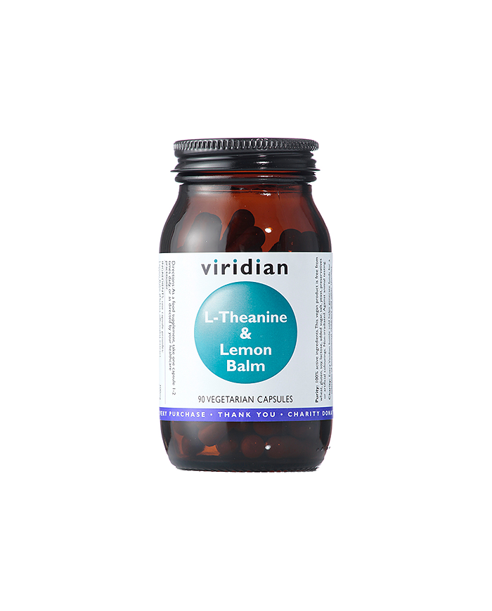 Viridian L-Theanine and Lemon Balm - 30 & 90 Vegicaps