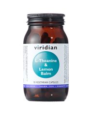 Viridian L-Theanine and Lemon Balm - 30 & 90 Vegicaps