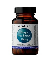 Viridian Grape Seed Extract - 30 x 100mg Vegicaps