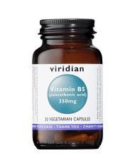 Viridian Vitamin B5 Pantothenic Acid - 30 Vegicaps